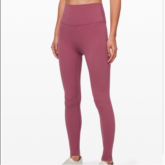 Pink Lululemon Align Leggings 25 